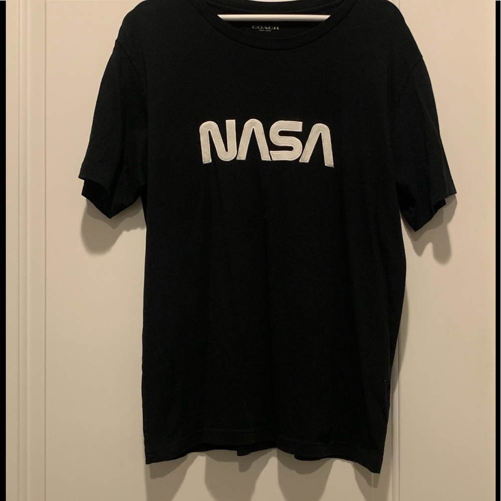 Black Coach Nasa T-Shirt
